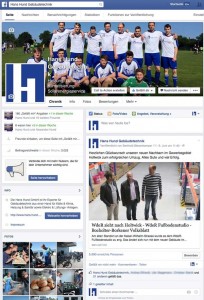 Hans Hund GmbH Facebookpräsenz