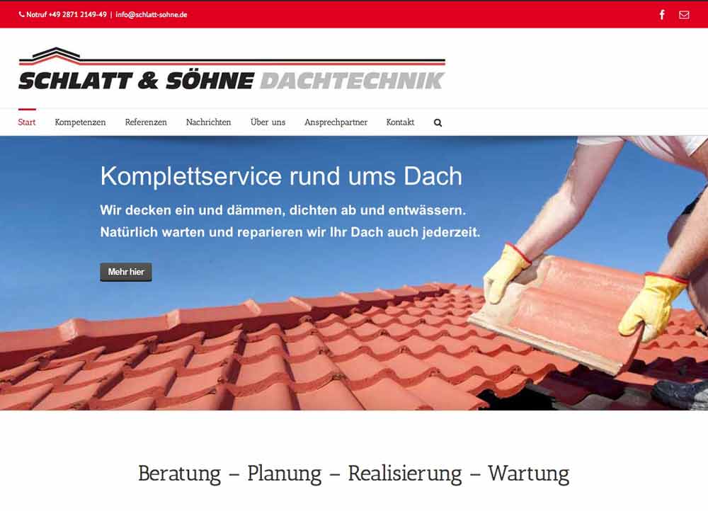 Schlatt & Söhne Homepage